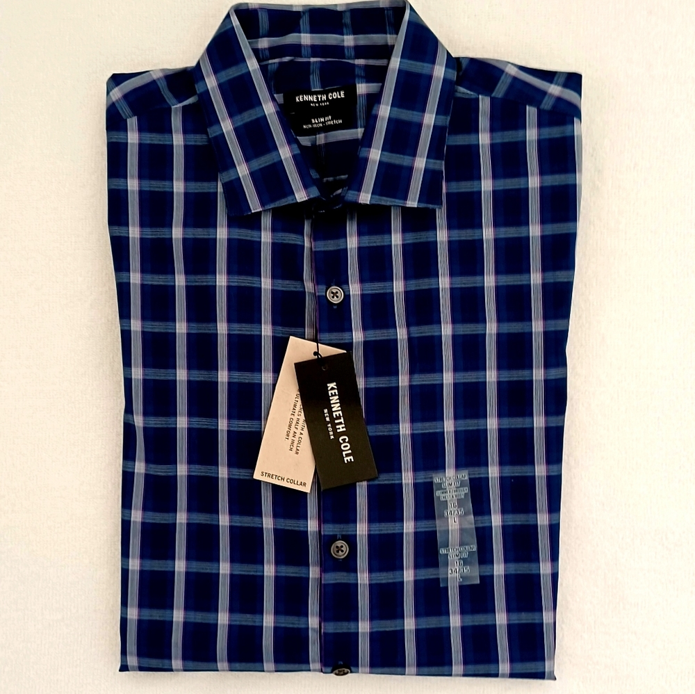 NWT KENNETH COLE Men's Shirt, L